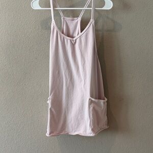 FP Movement by Free People Light Pink Mini Dress (with romper underneath)